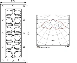 Lens for LEDs Ledtime L0017