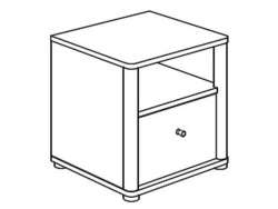 Bedside cabinet