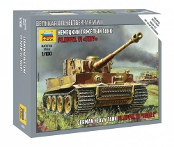 Assembled model "German tank T-VI Tiger"
