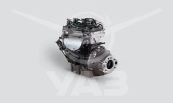 040910100040000 Engine (for UAZ SGR 3741, EURO-2,3, AI-92, MIKAS 11, with clutch, pulley for two POLYCLINE belts, HE