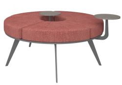 Round bench