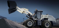 Loader TL155.0102-020 with YaMZ-53646-10 engine with ZF4WG-160 hydromechanical transmission with ZL45 axles, hydraulic distribut