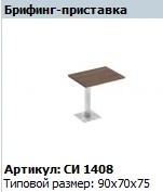 "CITY" Briefing table top article SI 408