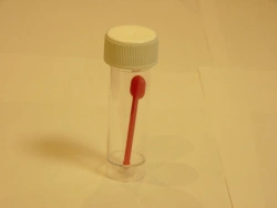 Polymer container for bioassays, disposable, non-sterile-KOS 30ml/B with spoon