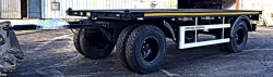 Car trailer 8338AD, with air suspension or spring-balanced suspension, with 235/75R17.5 or 215/75R17 tyres.