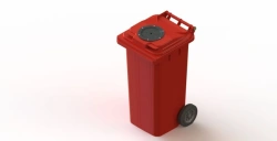 Mobile dustbin 120l Art.23.C29.V/1 (20.801.40.PE; 21.051.40.V/1)
