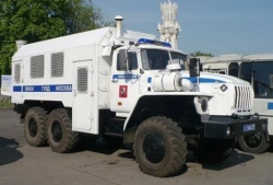 Mobile police station on the basis of a vehicle on URAL 43203 chassis Type 47281D