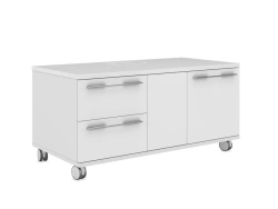 Mobile cabinet with 2 drawers and 2 doors, item EMP223DX.HGW