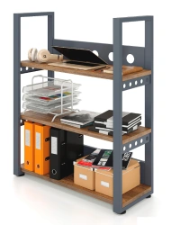 Shelving unit ZAMM type 1 low, 3 shelves