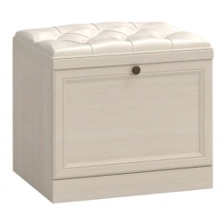 "Camilla" T6H-01.T8L, 1-door shoe cabinet with cushion from the set of modular furniture "Camilla".