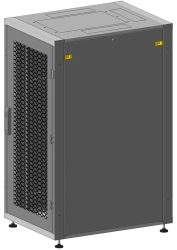 19" floor standing telecommunication cupboard complete SHT-P-24U-600x1000-PP-RTSH
