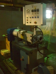 Single worm rubber processing machine MCHT-63/6-P-CHB