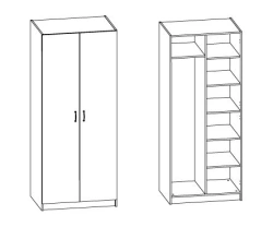 Closed cabinet