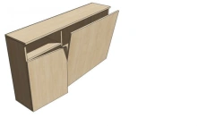 Whiteboard cabinet TP-1