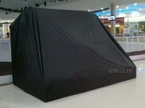 Waterproof cover made of multilayer barrier fabric with polyurethane and/or polyvinylchloride coating. Trade mark "Tr