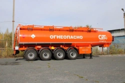 Semi-trailer-tanker PPTS-9-4, type PR4, modification 96997-0000010-02 (without pump).Axial unit AGOS-4-GT7-00.00.000 or axial un