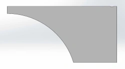 6241-03-5402001 Front arch panel