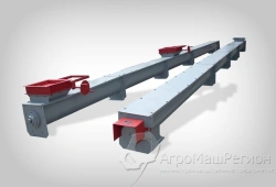 Stationary screw conveyor of UHT type of UHT - 250 model.