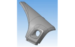Left-hand corner trim assembly 5299230-5302530-50
