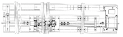 ELECTRIC ACTUATOR BOOM HEADSET VSP-150K FOR CROSSBARS ?65 MARK 1/11 WITH CONTINUOUS ROLLING SURFACE ON REINFORCED CONCRETE BASE