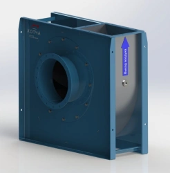 Electric centrifugal radial fan type RCC-X