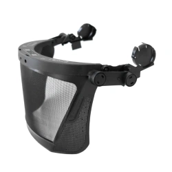 Face shield with attachment to a safety helmet KBT STAL Profi RX, article no. 04436