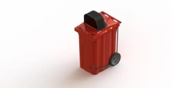 Mobile bin 360l Art.28.C82.H (20.806.40.PE; 21.055.40.PE.T)