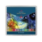 Watercolour art pencils "VISTA-ARTISTA" Fine VFWPM-24 Watercolour pencils set sharpened 2 x 24 colour.