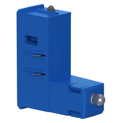 CADUCEUS ALING Experience LED indicator with contacts, 230V~, blue, art. 72181.5