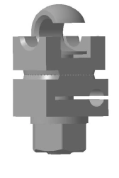 Clamp 4,0/2,5 open