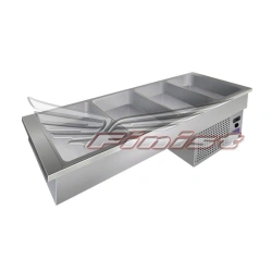 Built-in refrigerating bath STATIC gastro