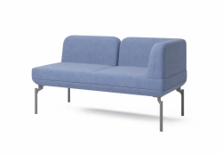 Corner sofa (series L15-2DV for dining room and living room)