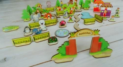 Small ZOOPARK Wooden Constructor