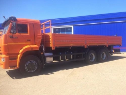 Specialised flatbed truck on chassis KamAZ 6520 of modification 338230B