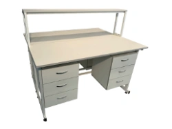 Laboratory table on metal frame Art. 00087