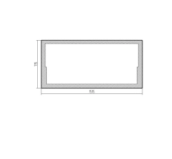 Fixed glass of sidewall window 529222-5403504-10