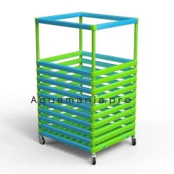 Basket from PVC profile