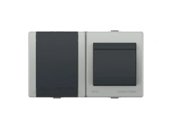 CADUCEUS ALING POWER Outdoor earthed switch with plastic base with cover 16A, 250V~, IP44, grey, grey