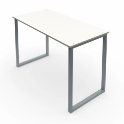 Pupil's table 2-seater modular on rectangular tube