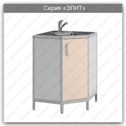 Laboratory table with sink Elite series: SLM.01.01.01