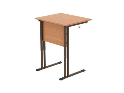 Single-seat adjustable pupil's table, height group 2-4 Model: SUR-1 of "Edelwood" trade mark