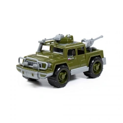Defender" Military Pickup Truck with 2 Machine Guns, Article No. 63946