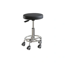 Leather stool Theta 2-2 L