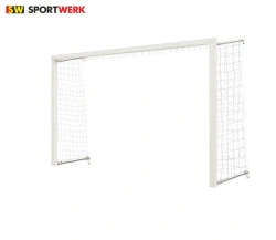 Handball goal 3x2x0,6 aluminium wall-mounted folding gate