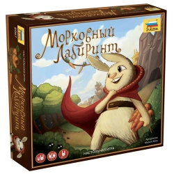 Board game "Carrot Maze"