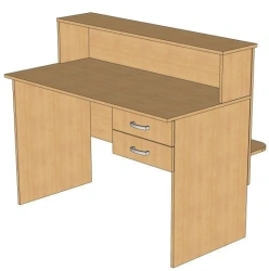 Library table Model: SB-2 of "Edelwood" trade mark