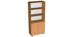 Wooden filing cabinet for documents