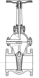 Cast steel wedge gate valves (AZ110;AZ120)