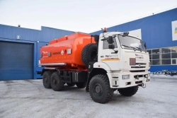 Fuel tanker, UZST brand, type 6619-67 on KAMAZ 65222-53 chassis