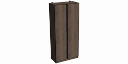 ?03.2050 Two-door cupboard with profile handle 900x2050x450